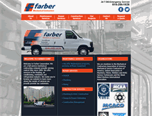 Tablet Screenshot of farbercorp.com